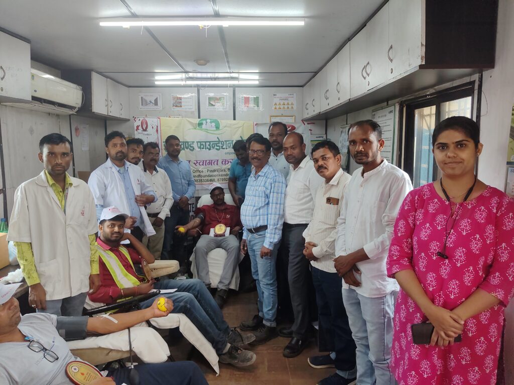 Saving Lives Together: Blood Donation Camp at ESL, Plant