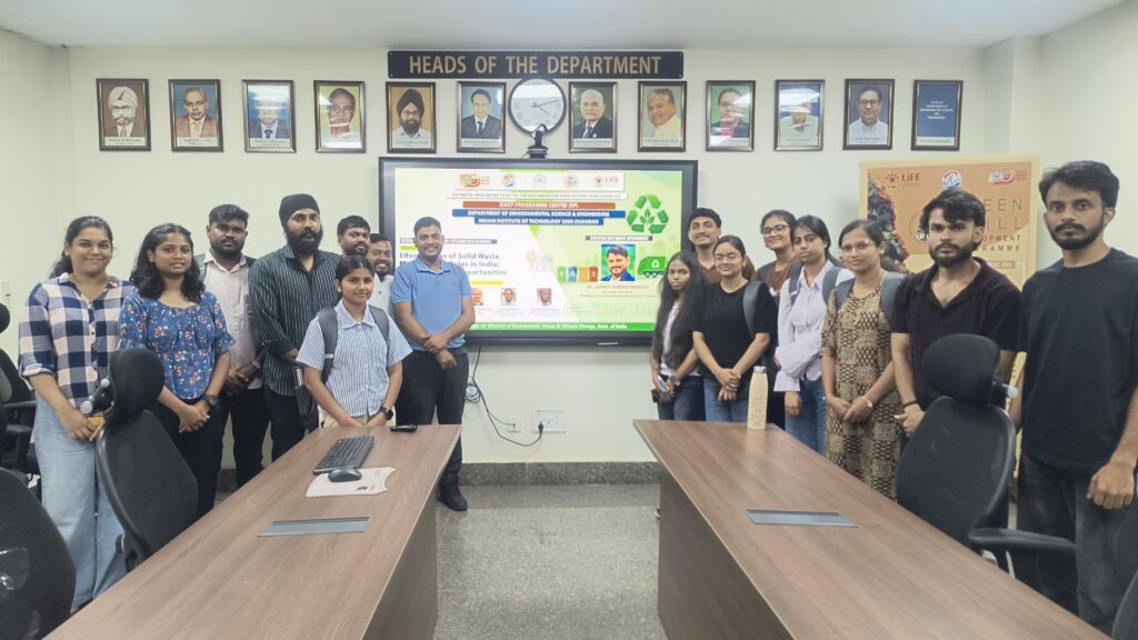 Keynote Lecture at IIT (ISM) Dhanbad on Solid Waste Management